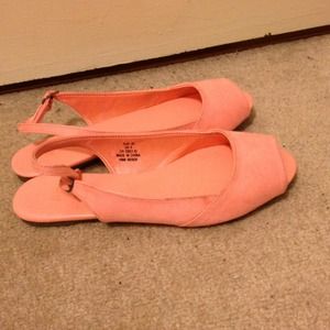 Coral slippers