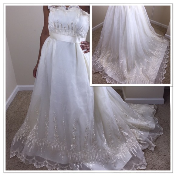 Vintage Formal Dress - Picture 2 of 4