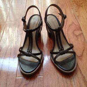 Brown sandal 2 inch heel