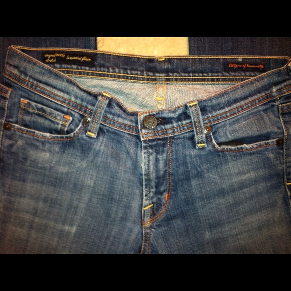 Citizens of Humanity 28 blue designer jeans denim - Picture 2 of 4