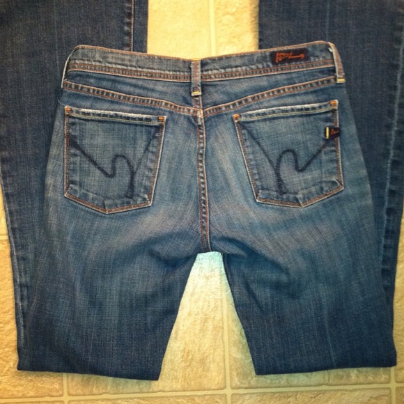 Citizens of Humanity 28 blue designer jeans denim - Picture 4 of 4