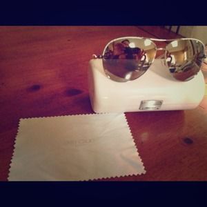 Reduced! Jimmy Choo aviators.