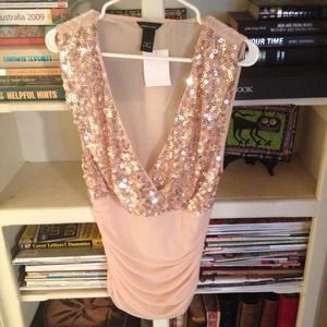 Sequin top size medium, Victoria Secret.