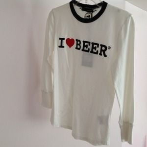 White long sleeve t with writing