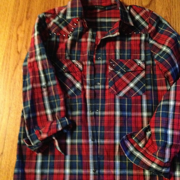 Zara checkered shirt