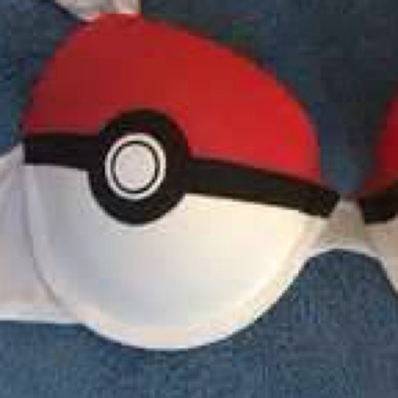 Pokemon ball bra