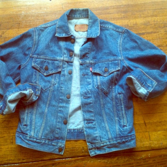 Vintage Levi denim trucker jacket