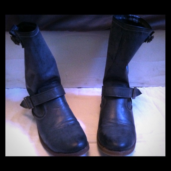 Fahrenheit Dark Gray Boot Women's 8