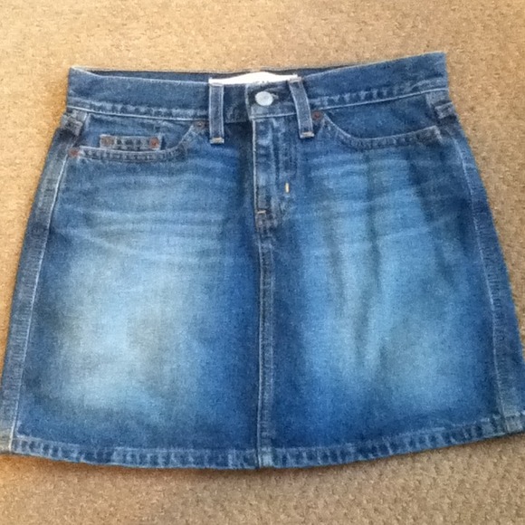 Gap jeans denim skirt