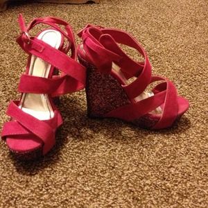 Sparkly wedges!!!