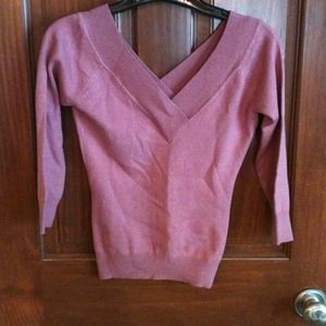Mauve Bebe sweater