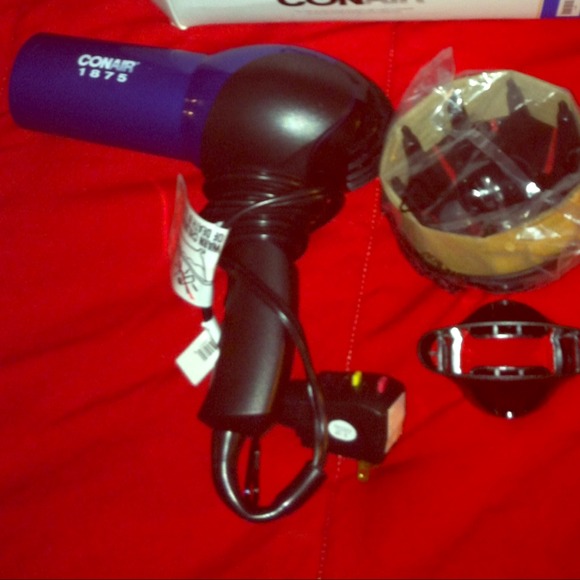 Conair Hair dryer with attachments