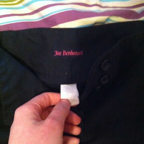 black dress pants.
