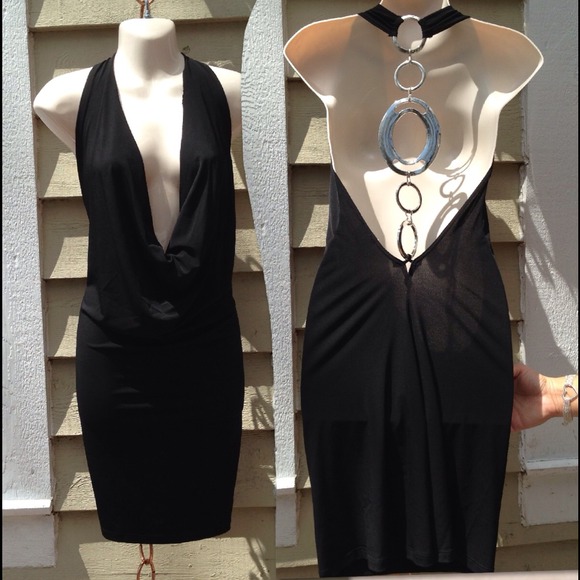 REDUCED! Fredericks of Hollywood black sexy dress.
