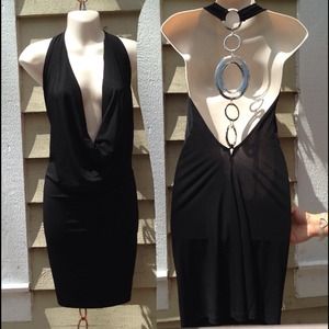 REDUCED! Fredericks of Hollywood black sexy dress.