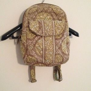Reserved: Vera Bradley backpack good condition!