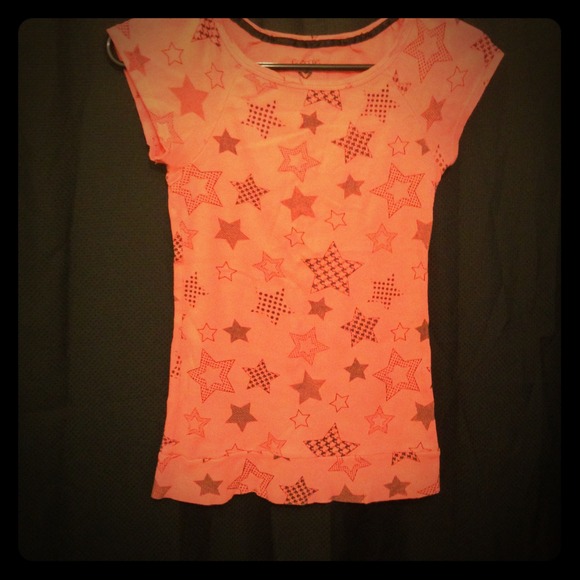 🔗Sold in bundle🔗 Hot pink polka dot stars