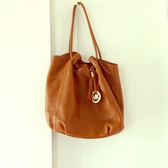 Tan Michael kors purse