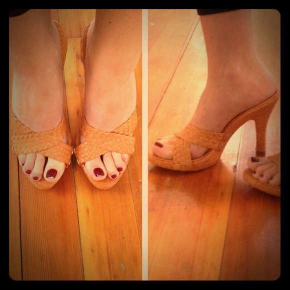 BCBG Max Azria high heel sandal