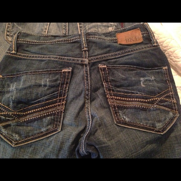 BKE Denim - BKE distressed bootcut