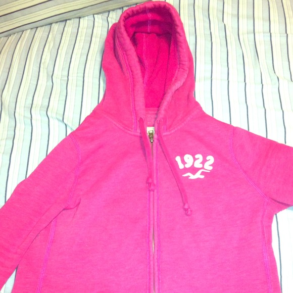 Pink Hollister Jacket Size Medium