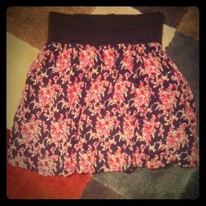 High Waist Mini Skirt💜