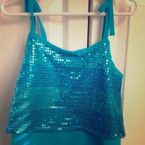 Girls Justice sequence tank/top