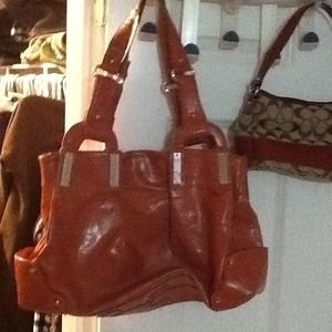 🚨🚨🚨reduced!!! Tangerine Jessica Simpson Handbag