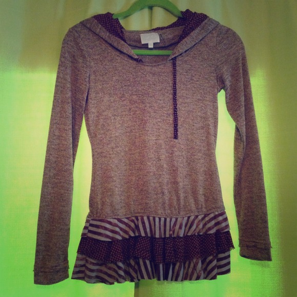 💥Adorable brown Knit Pullover