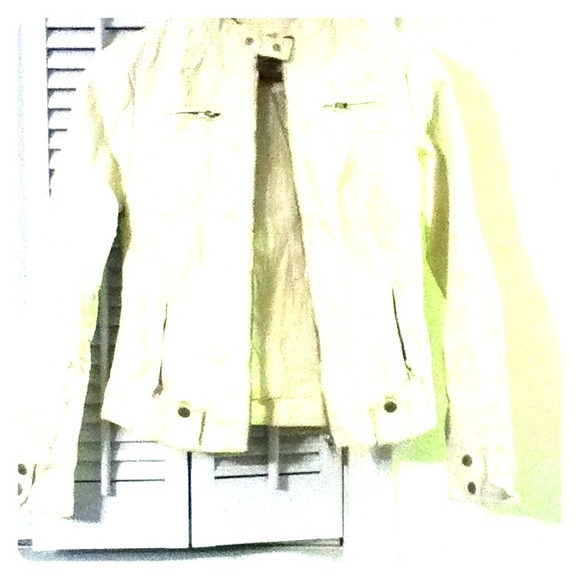 Pearl leather (faux) jacket