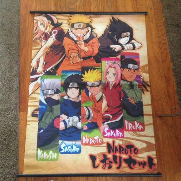 Anime wall scroll naruto