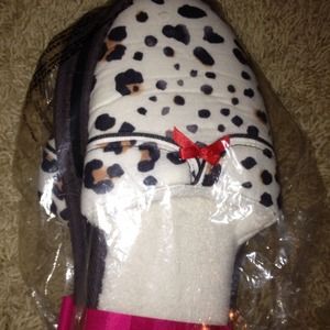Traded!!!! NWT VS leopard slippers