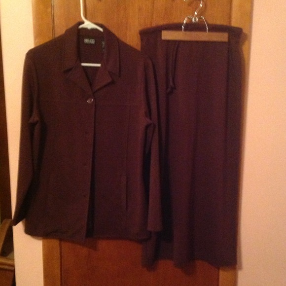 Two piece skirt and jacket