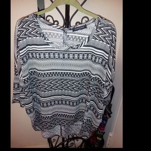 SOLD Abstract Plus Size 3x Top