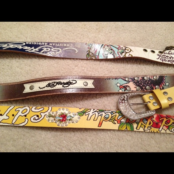 ed hardy belts