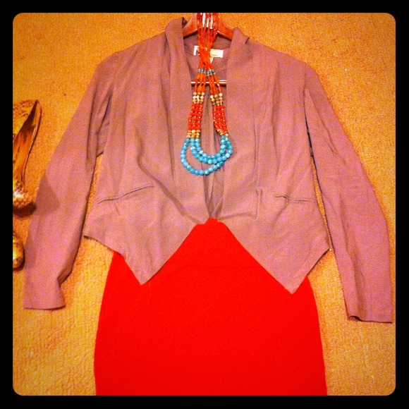 <Sold>Gray blazer !!! Reserved bundle !!!