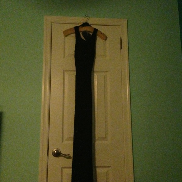 Beautiful black, sequined cocktail/prom dress
