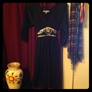 Black dress great for parties & fun filled nights