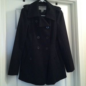 🌟Reduced🌟Charcoal colored pea coat