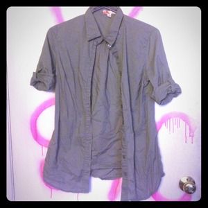 Grey button up