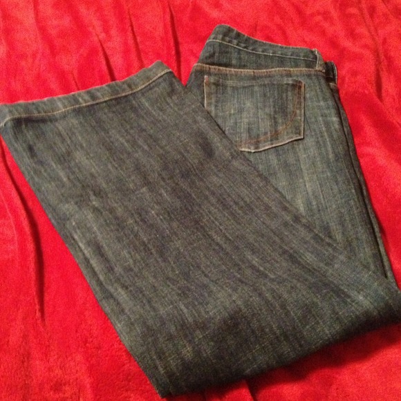 Denim - Paper Denim & Cloth Emma Stretch 'Jayne' wide leg