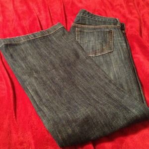 Paper Denim & Cloth Emma Stretch 'Jayne' wide leg