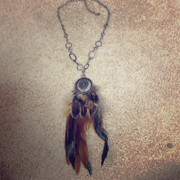 Unique Feather Necklace