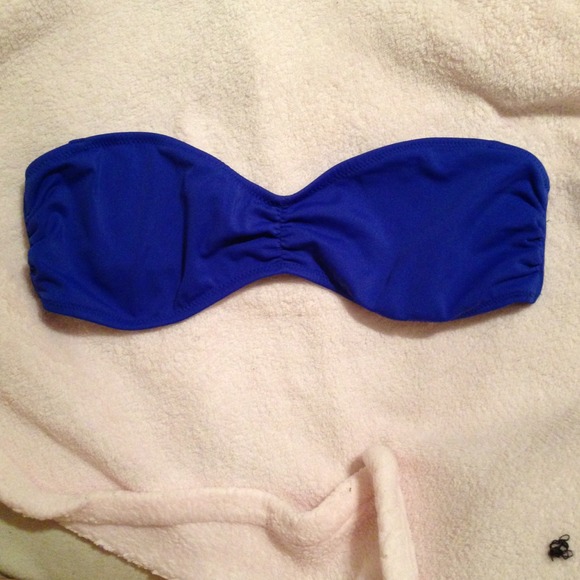 Cobalt blue swim suit top