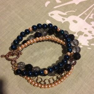 Three string bracelet