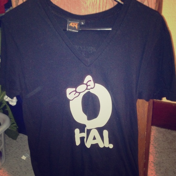 Ashley Vee pink ohai top