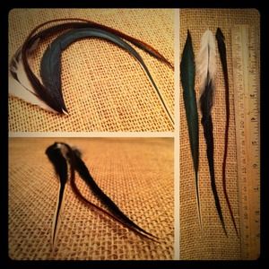 **Sold/Traded** 3 Feather Hair Extensions!!