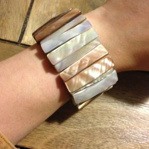 ❌SOLD❌Abalone stretch bracelet