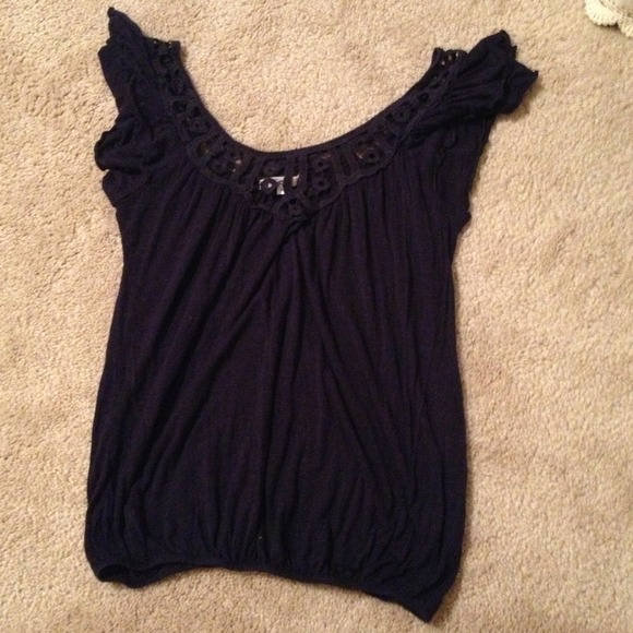 Navy blue Julie's Closet shirt size M