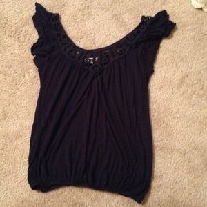 Navy blue Julie's Closet shirt size M